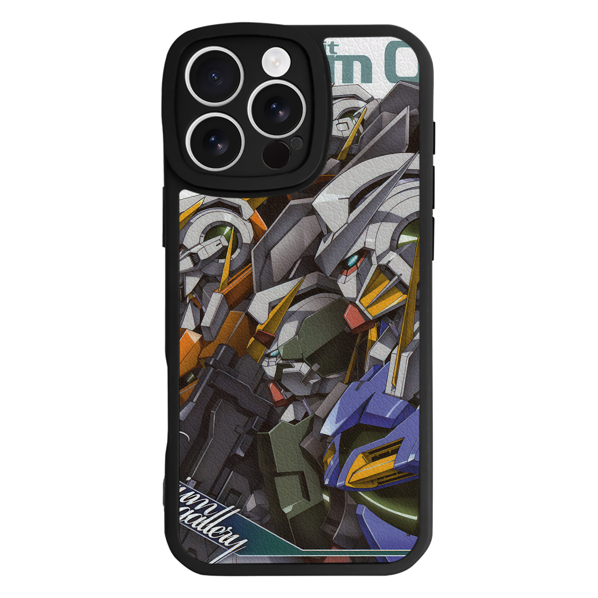 （画像用） 機動戦士ガンダム Mobile Suit Gundam 【iPhone 16シリーズ対応】シリコンスマホケース（レザー調） 材質：シリコン